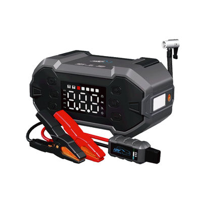 QC 18W Tipo-C Input portátil recarregável Jump Starter com Bateria Inbuilt-in Booster