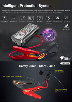 PD 65W 12V 3000A 20000mAh Multifunção Carro Portátil Bateria de Emergência Booster Jump Starter Power Bank