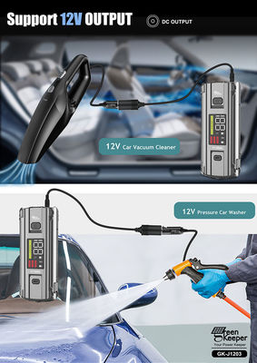 Multifunção Bateria de Lítio Portátil Car Jump Starter para Carros Pequenos 12V 20000mAh