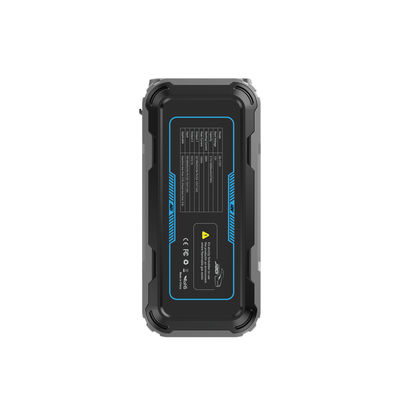 Pequenos carros 12W Total Output Portátil Multifunção Car Bateria Power Bank com lanterna