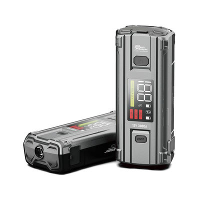 Green Keeper 2024 3000A 12V Portátil Jump Starter 20000mAh/74Wh Capacidade Smart Clamps