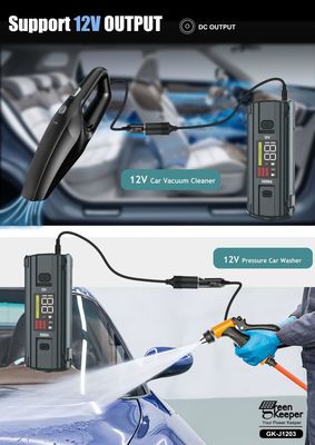 Bateria de carro Jump Starter UltraSafe Super Capacitor 3000A Power Bank para veículos Caminhão
