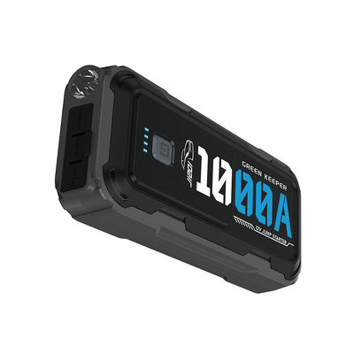 Multifunção 1200A Peak Mini Car Jump Starter com compressor de ar e ecrã digital