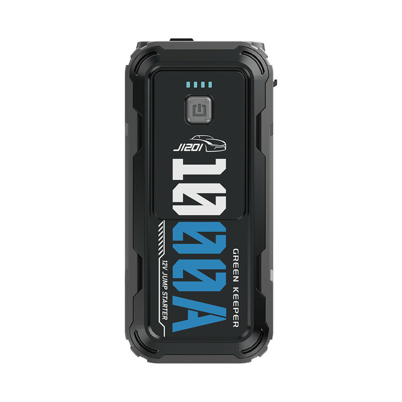 1000A 10000mAh 5.0L 3.5L Bateria Booster Car Emergency Jump Starter com luz de trabalho LED