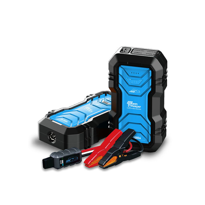 Motor arranque 16000mAh Car Jump Starter Power Bank 2000A 12V carregador de bateria portátil