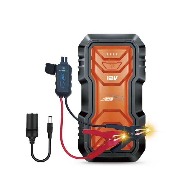 Alta capacidade 16000mAh 2000A Bateria de carro Jump Starter para impulsionamento de emergência e impulsionamento