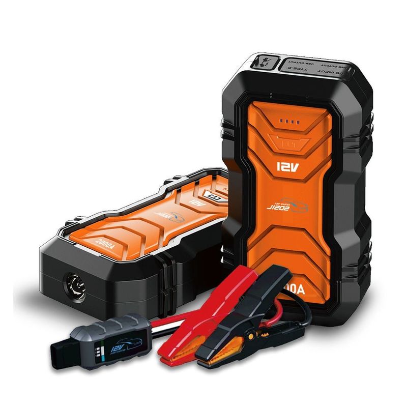 3000A Pico 16000mAh Car Jump Starter Portátil Mini Auto Bateria de Emergência Booster Pack
