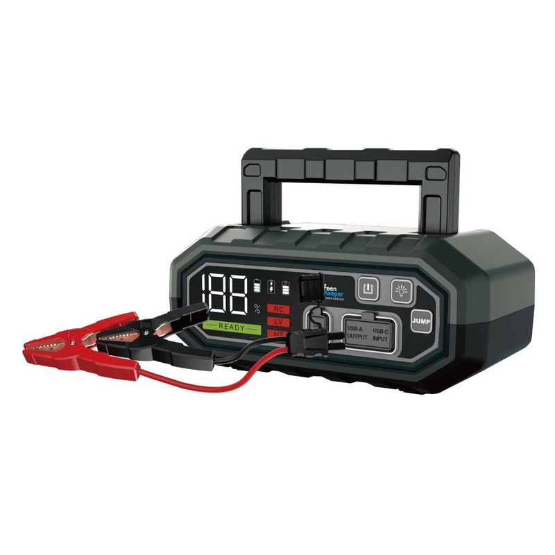 GreenKeeper UltraSafe Alta descarga 4000A Melhor bateria de carro Jump Starter para veículos Caminhão Carro