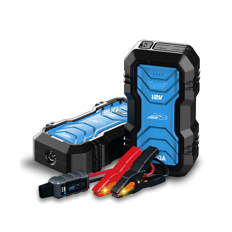 UltraSafe 12V 24V 2000A Fit Jump Starter Power Bank com alta capacidade 16000mAh/59.2Wh